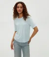 Michael Stars Dua Supima Tee In Fountain