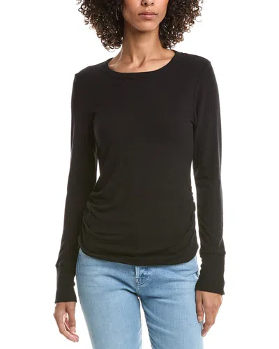 Michael Stars Zola Crewneck Tee In Black