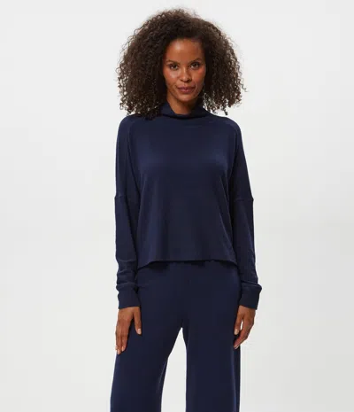 Michael Stars Frida Mock Neck Top In Black