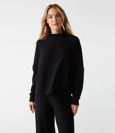 Michael Stars Frida Mock Neck Top In Dvlt