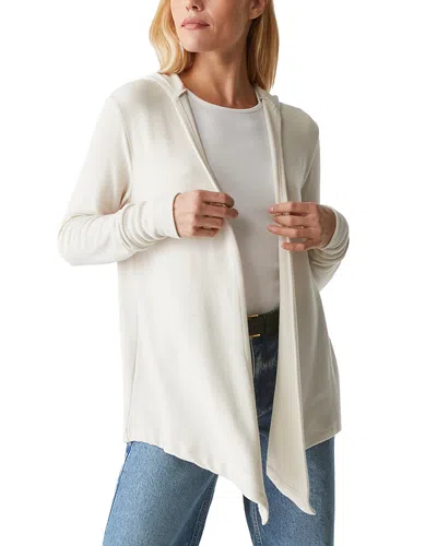 Michael Stars Gabbi Open Hooded Cardigan In Chateau