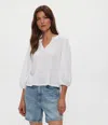 Michael Stars Gabi Puff Sleeve Top