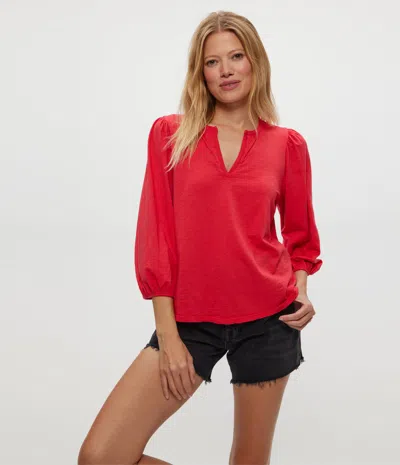 Michael Stars Gabi Puff Sleeve Top