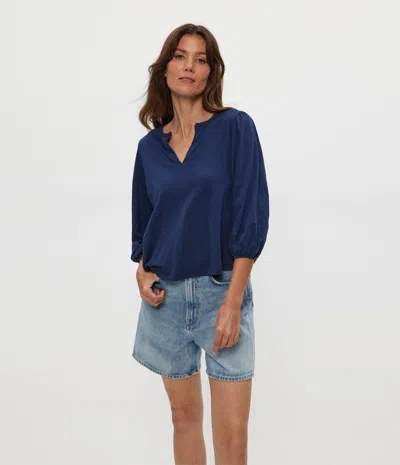 Michael Stars Gabi Puff Sleeve Top