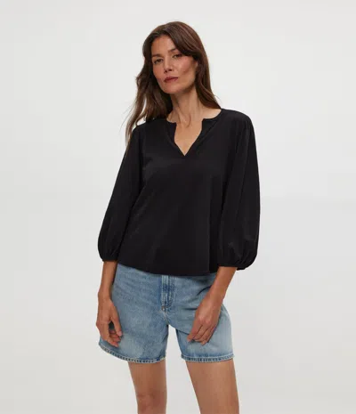 Michael Stars Gabi Puff Sleeve Top