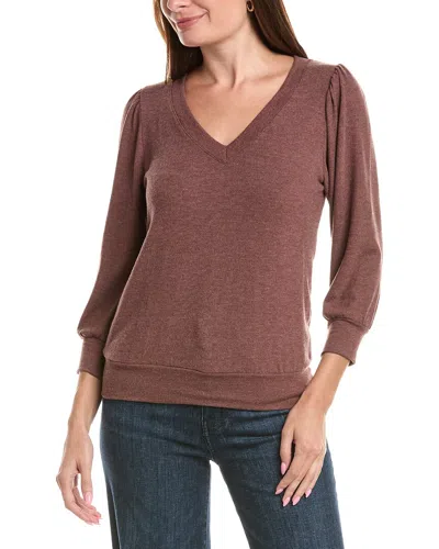 Michael Stars Gabriella Sweater In Brown