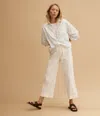 Michael Stars Geraldine Cropped Straight Leg Pant