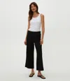 Michael Stars Geraldine Cropped Straight Leg Pant In Black