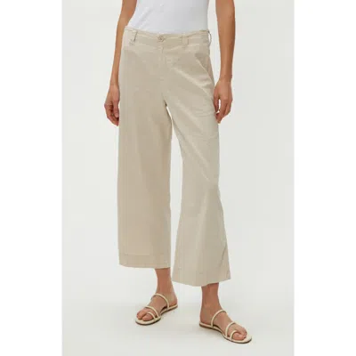 MICHAEL STARS MICHAEL STARS GERALDINE STRAIGHT LEG LINEN & COTTON PANTS