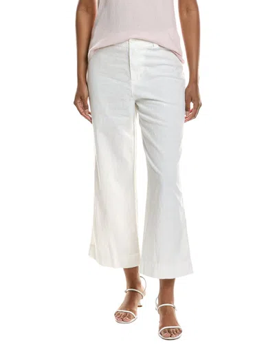 Michael Stars Geraldine Straight Leg Linen-blend Pant In Animal Print