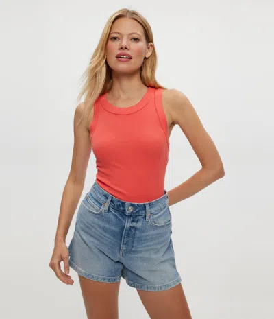 Michael Stars Gina Ribbed Crop Tank