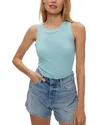 Michael Stars Gina Tank Top In Blue