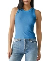 Michael Stars Gina Tank Top In Blue