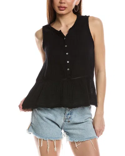 Michael Stars Giorgia Henley Top In Black