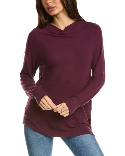 Michael Stars Giulia Sweater In Burgundy