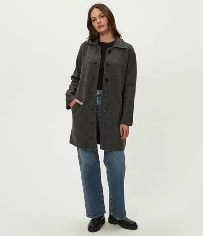 Michael Stars Glacia Coatigan In Gray