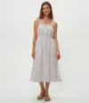Michael Stars Glenda Strappy Maxi Dress In White