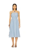 Michael Stars Glenda Strappy Maxi Dress In Multi