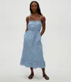 Michael Stars Glenda Strappy Maxi Dress In Blue