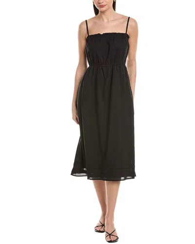 Michael Stars Glenda Strappy Midi Dress In Black