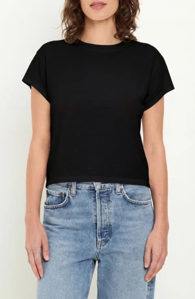 Michael Stars Grayson Chopped Crewneck T-shirt In Multi