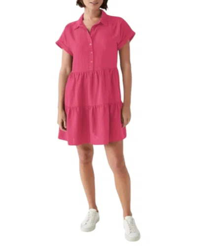 Michael Stars Greta Dress In Flamingo In Pink