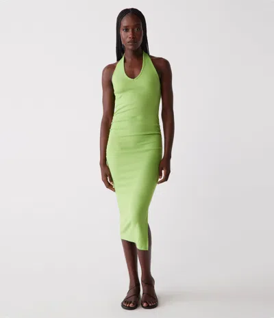 Michael Stars Guen Midi Dress In Lettuce