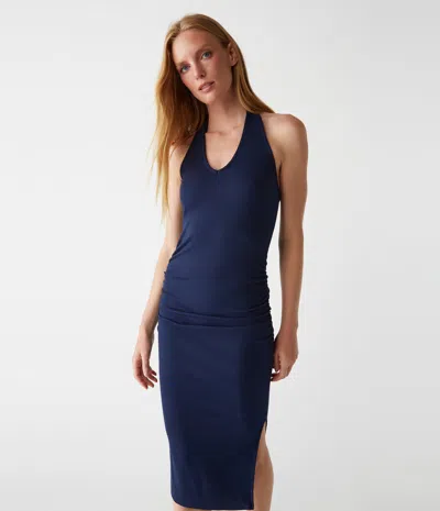 Michael Stars Guen Midi Dress In Seacrest