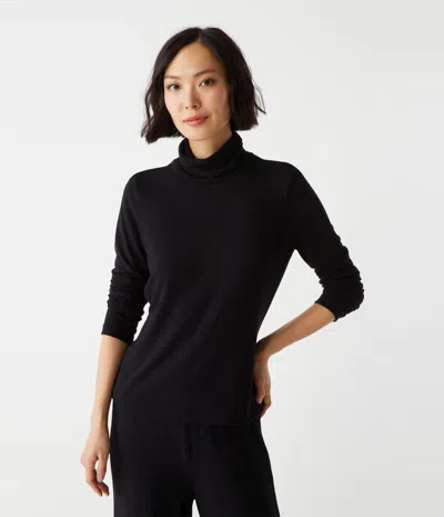 Michael Stars Hadley Turtleneck In Black