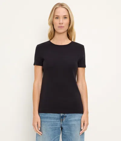 Michael Stars Haley Crewneck Tee In White