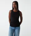 Michael Stars Ella Crop Tank Top In Pepm