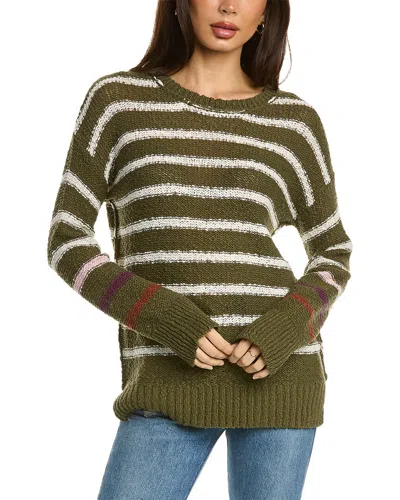 Michael Stars Hanson Sweater In Green