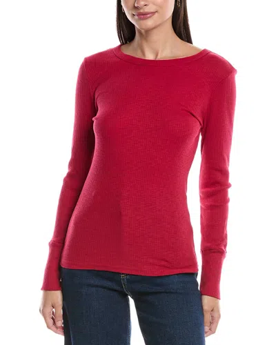 Michael Stars Harmonia T-shirt In Pink