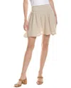 Michael Stars Havana Smocked Mini Skirt
