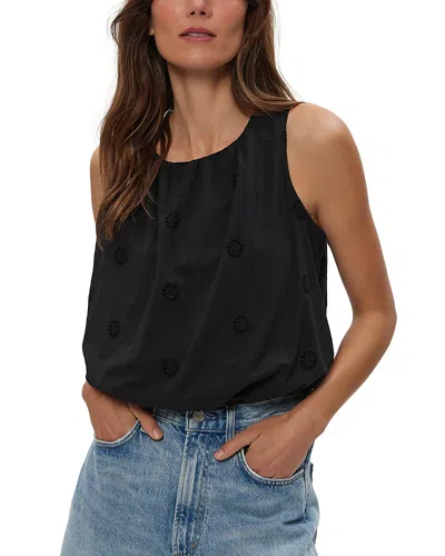 MICHAEL STARS HAZEL EYELET BUBBLE TOP