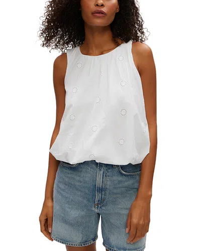 MICHAEL STARS HAZEL EYELET BUBBLE TOP