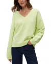 Michael Stars Hendrix V-neck Sweater In Dew Drop