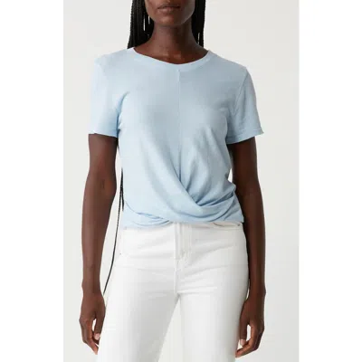 Michael Stars Hollis Criss Cross T-shirt In Fountain
