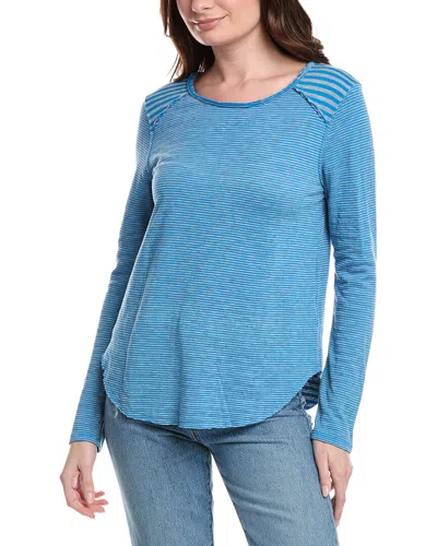 Michael Stars Holly T-shirt In Blue