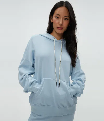 Michael Stars Honey Plush Hoodie In Fountain