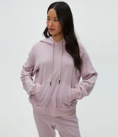 Michael Stars Honey Plush Hoodie In Sachet
