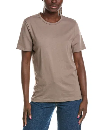 Michael Stars Hudson Crewneck T-shirt In Brown