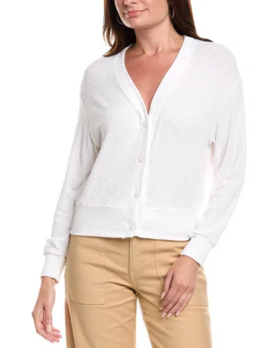 Michael Stars Ilsa V-neck Cardigan In White