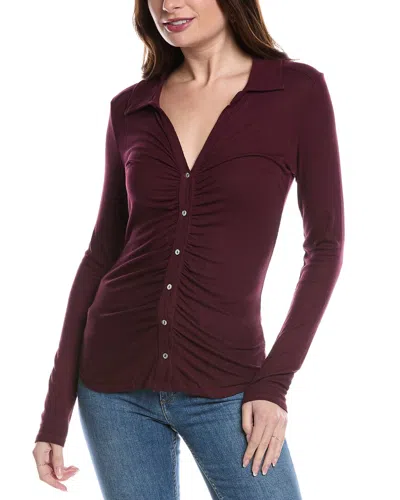 Michael Stars Iman Top In Burgundy
