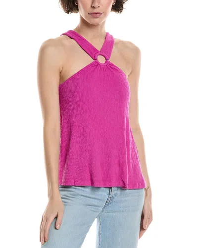 Michael Stars Imani Halter Top In Purple