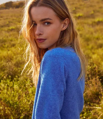 Michael Stars Imogen Crew Neck Sweater In Spruce