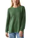 Michael Stars Imogen Crewneck Sweater In Spruce