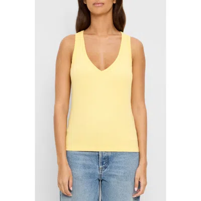 Michael Stars Ivara Racerback Rib Tank In Multi