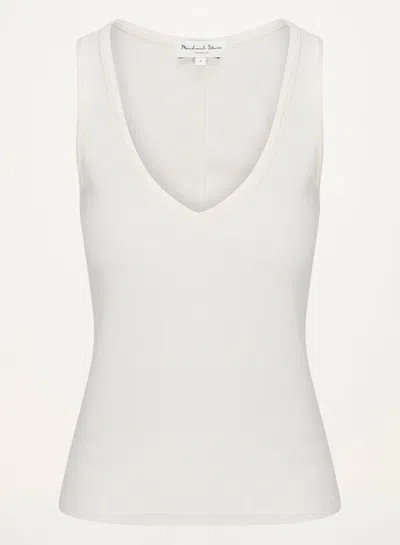 Michael Stars Ivara Racerback Tank In Gray