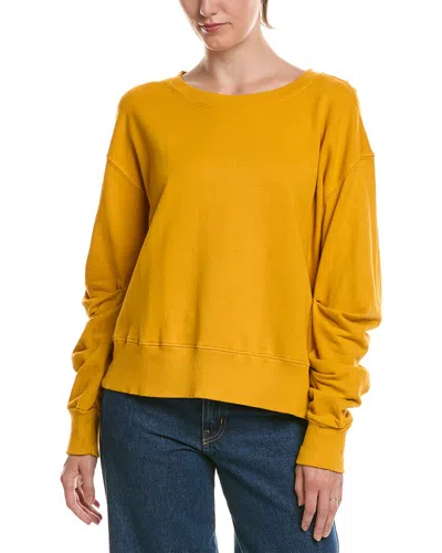 Michael Stars Jackie Sweatshirt In Orange